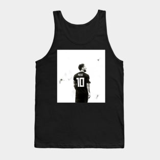 Messi 10 Black and White Tank Top